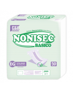 Nonisec Toallas Humedas Adulto x 60uds - PAÑAL ONCE