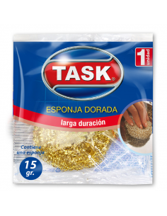 ESPONJAS TASK DORADA 15GR