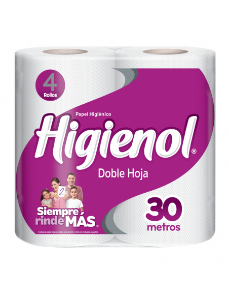 PAPEL HIG HIGIENOL DH 30MT 4UN