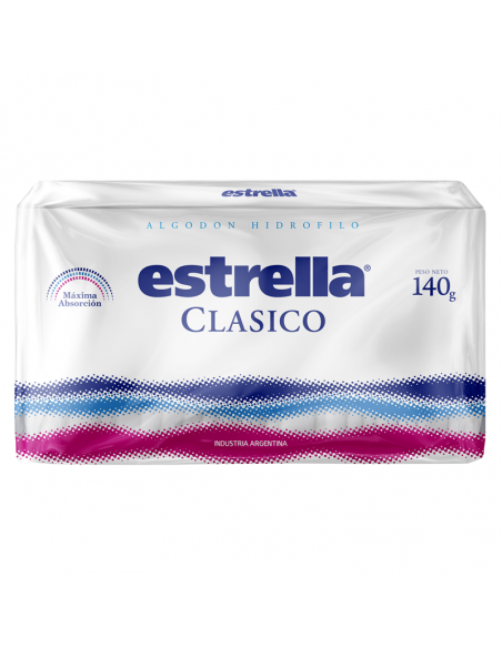 ALGODON ESTRELLA CLASICO 140GR