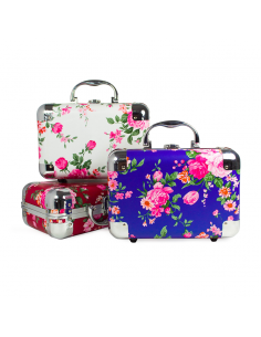 CAJA MAQUILLAJE M ROGIERO FLOWERS