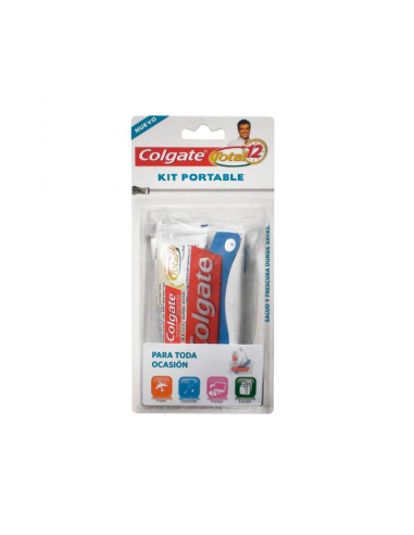  Dental Source Kit de cepillo de dientes de viaje y pasta de  dientes Crest, paquete de 3 : Salud y Hogar