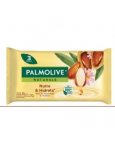 JAB.DE TOC PALMOLIVE NATURALS ALMEND 3X90G