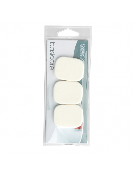 ESPONJA BASICCARE RECTANGULOS BASICOS X 3