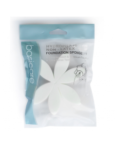 ESPONJA BASICCARE FORMA FLOR SIN LATEX
