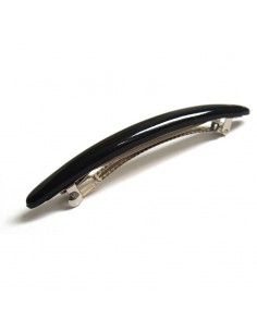 HEBILLA BASICCARE OVALADA NEGRA