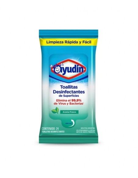 TOALLITAS AYUDIN FRESCO FP 24UN