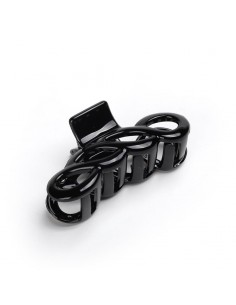 BROCHE BASICCARE GRANDE NEGRO TRENZADO