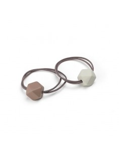 SET GOMITAS BASICCARE DOBLE CON PIERDRA X2