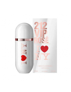 C HERRERA 212 VIP ROSE ILOVE NY EDP 80ML