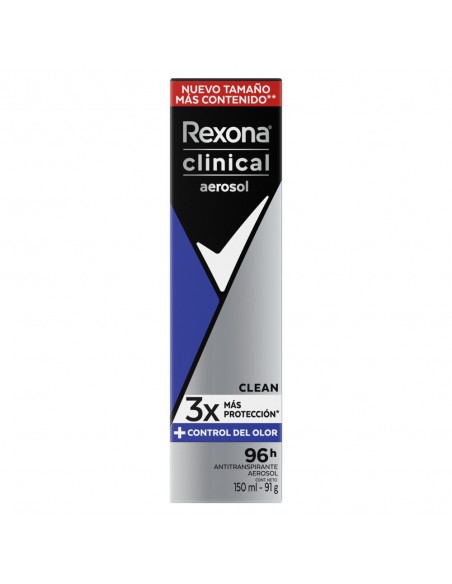 DEO.REXONA AP M CLINICAL CLEAN 150CC