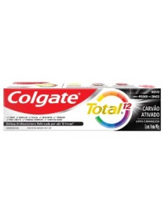 DENTIFRICO COLGATE TOTAL 12 CARBON ACT 90G