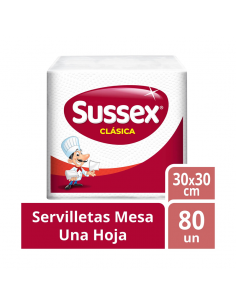 SERVILLETAS DE PAPEL SUSSEX...