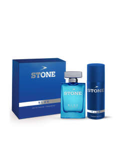 SET STONE BLUE EDP 100CC+DEO X150CC