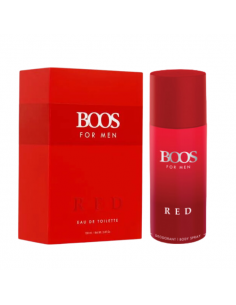 SET EDP BOOS RED 100+DEO 150 REGALO