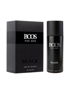 SET EDP BOOS BLACK 100+DEO 150 REGALO
