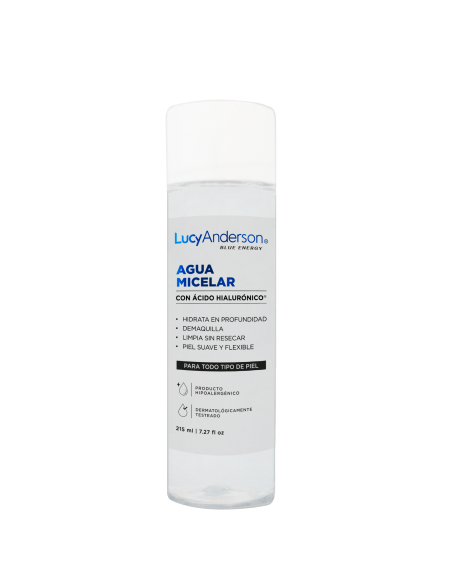 AGUA MICELAR LUCY AND C/AC.HIALURON 215CC