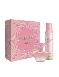 SET FLOWER ROSE EDP X50CC+DEO X123CC