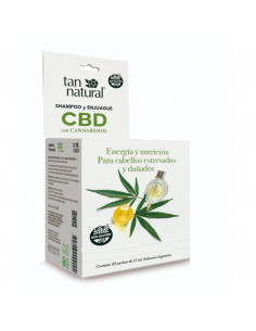 SH+ACOND TAN NATURAL CBD SACHET 15CC