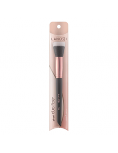 BROCHA DE MAQUILLAJE LANOSSI FIBRA DUO F08