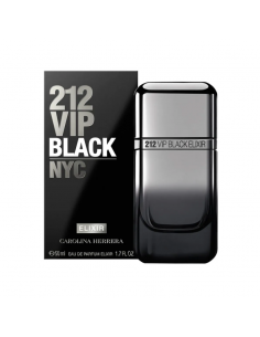 C HERRERA 212 VIP BLACK ELIXIR EDP X50CC