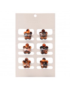 SET BROCHES SKORA MARGARITAS X6