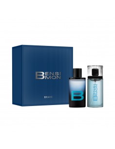 SET BENSIMON BRAVE EDP 50CC+COOL SPRAY 75